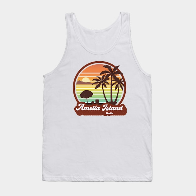 Amelia Island Florida Tank Top by kalponik